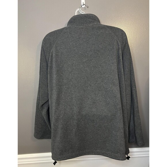 Old Navy Jacket Mens 2XL Gray Full Zip Fleece Outdoor Warm Pockets - Picture 4 of 7